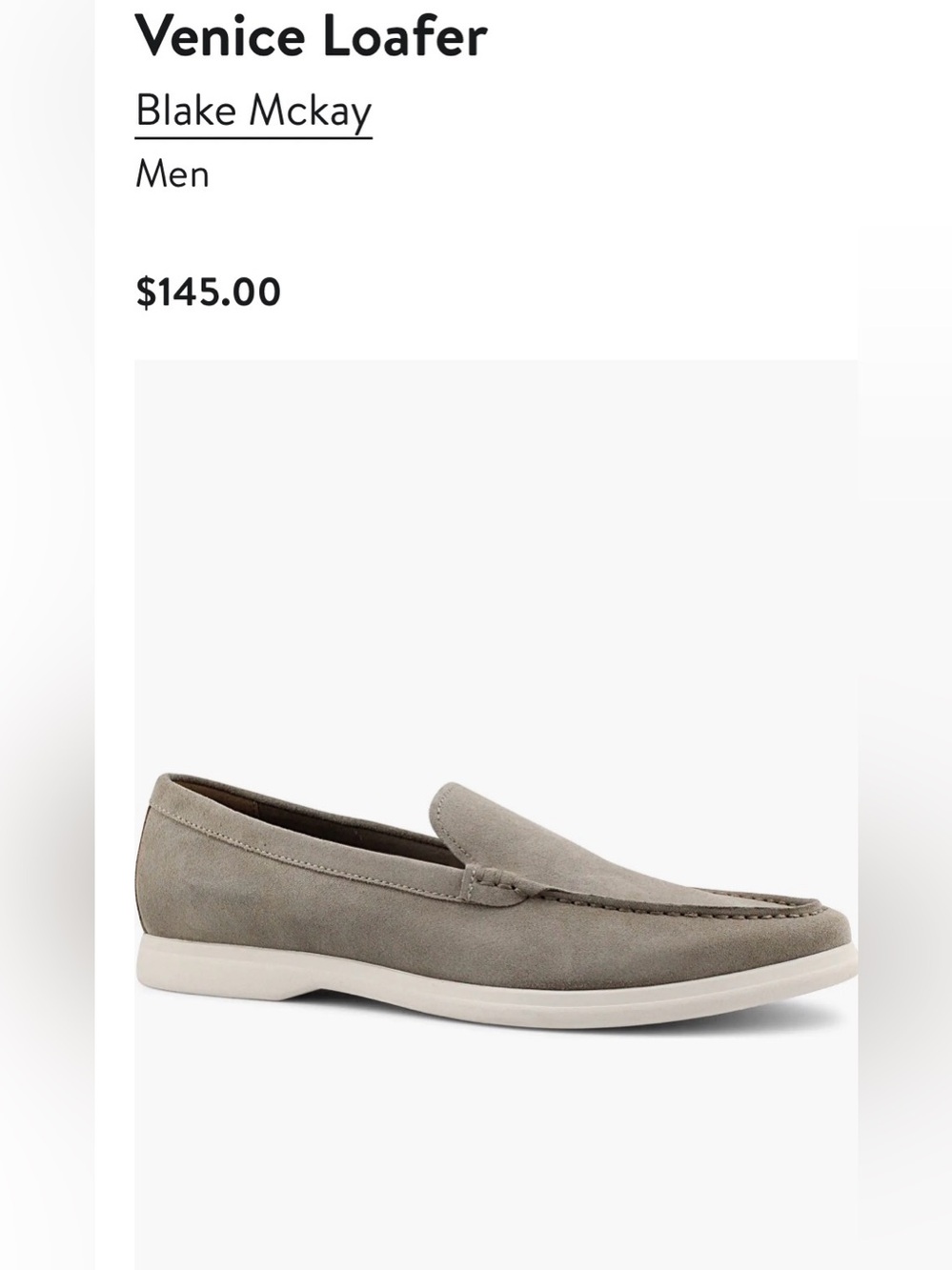 Blane McKay Venice Loafer - Gray